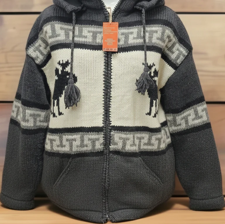 OLDTRIBES™ Sovereign Moose Wool Jacket - Image 3